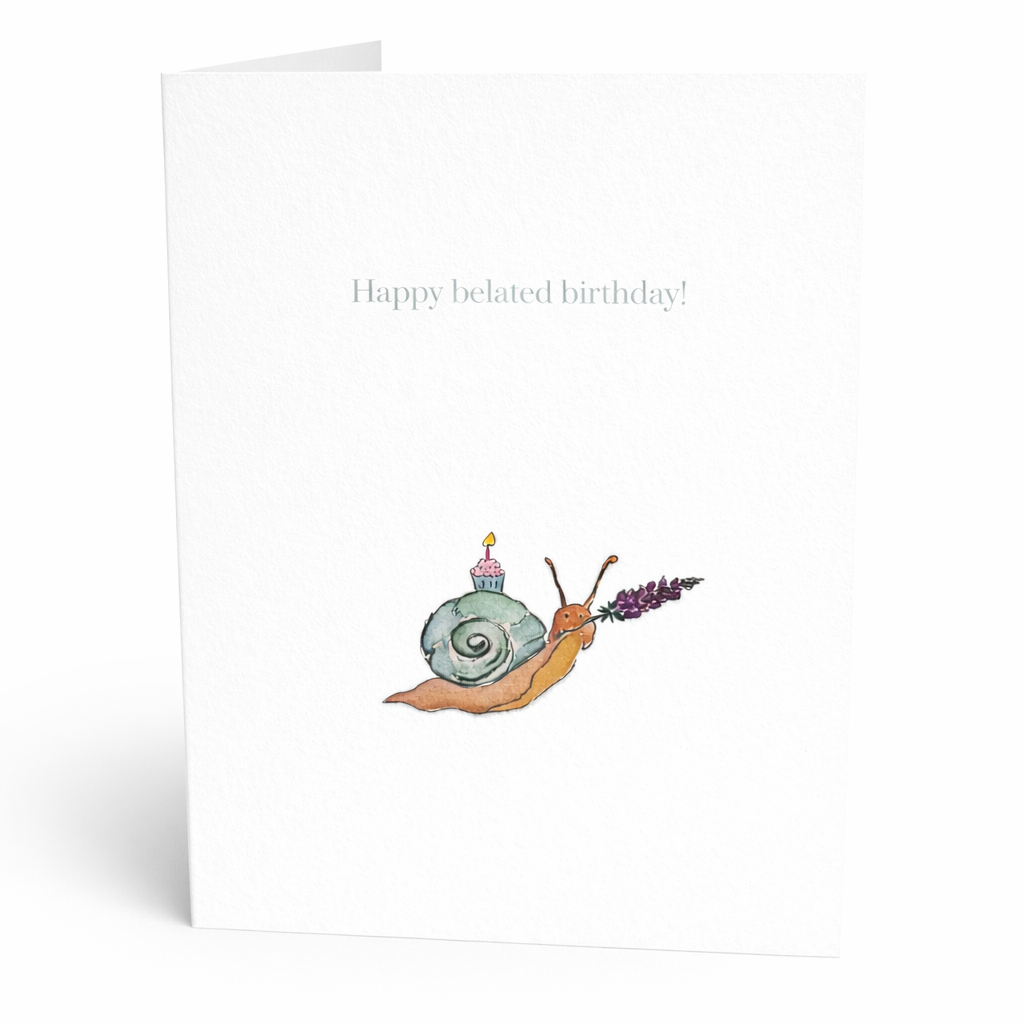 Belated Birthday Card