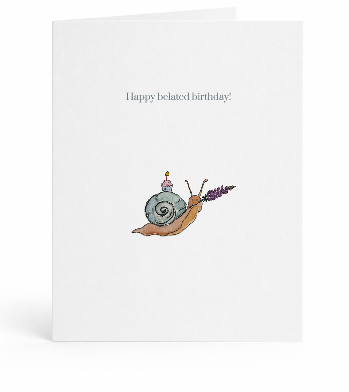 Belated Birthday Card