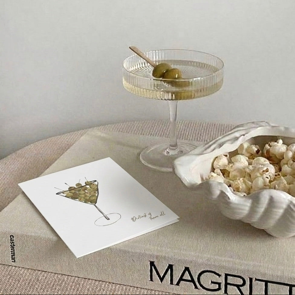 Dirtiest Martini Card