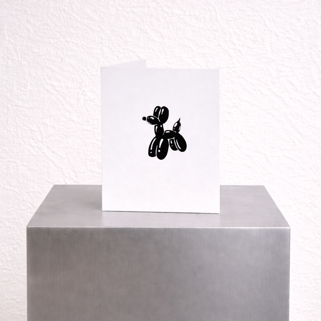 Balloon Dog Card