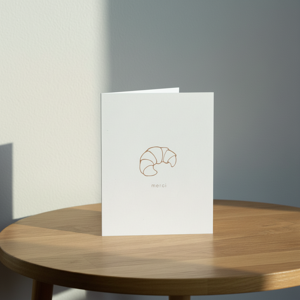 Merci Thank You Card