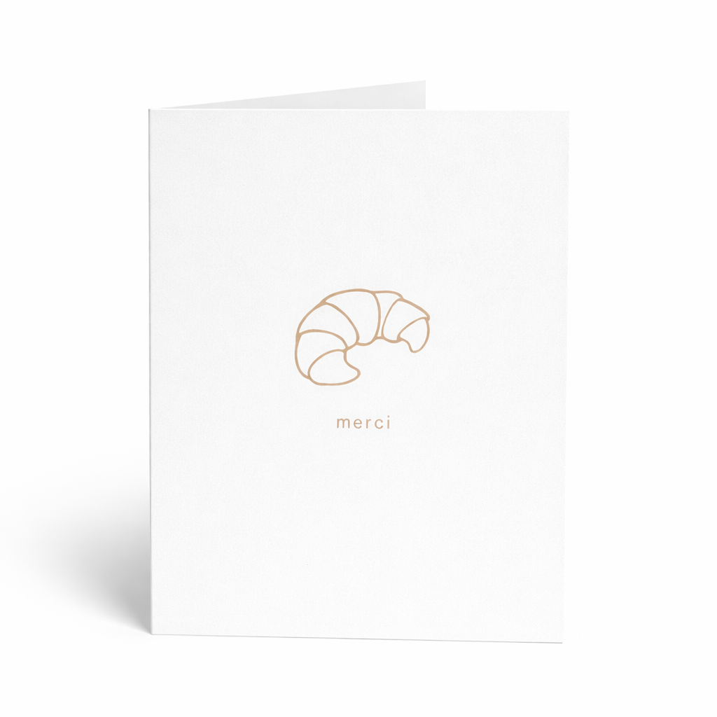 Merci Thank You Card