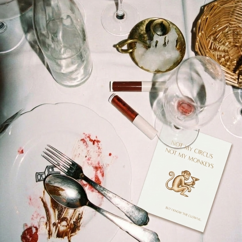 Not My Monkey Not My Circus Card