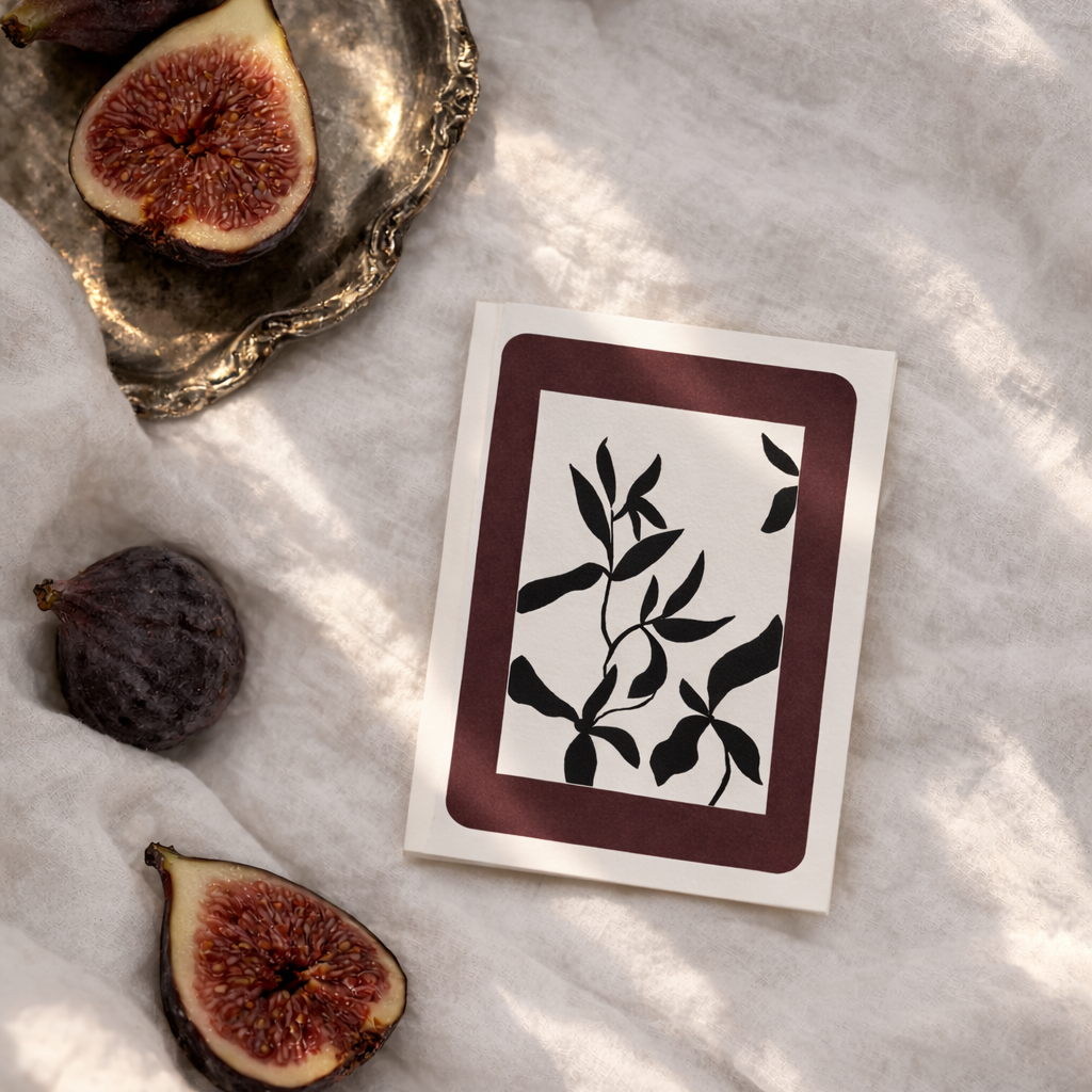 Flower Art Card