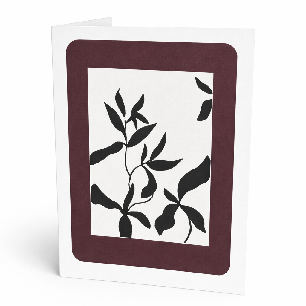 Flower Art Card