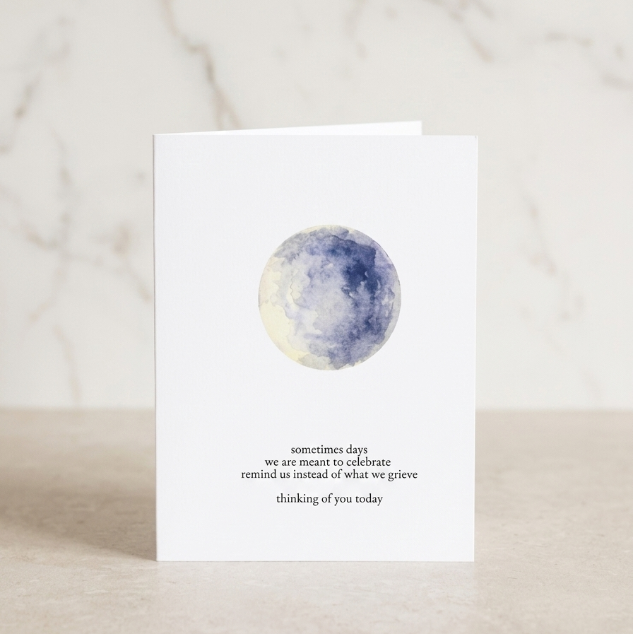 Moon - Thinking Of You Card