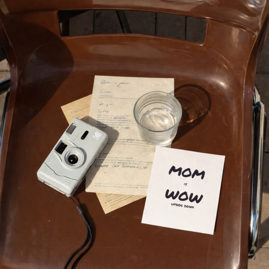 Mom is Wow Upside Down - Funny Mother's Day Card