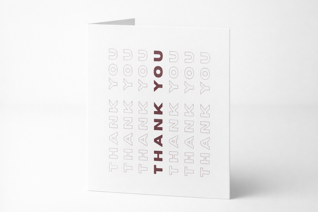Thank You Card
